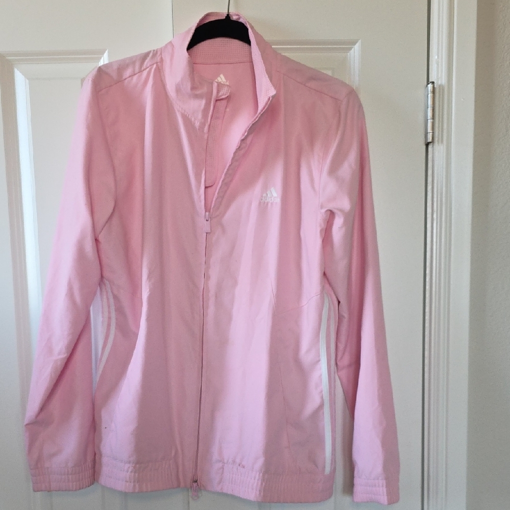 Adidas Women's Light Pink Utility Jacket